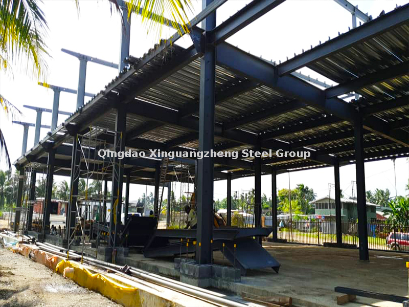 Papua New Guinea steel structure