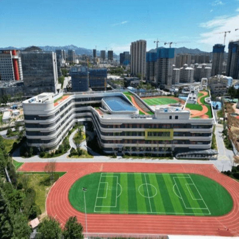 Qingdao Haier Cloud Valley supporting school project completed