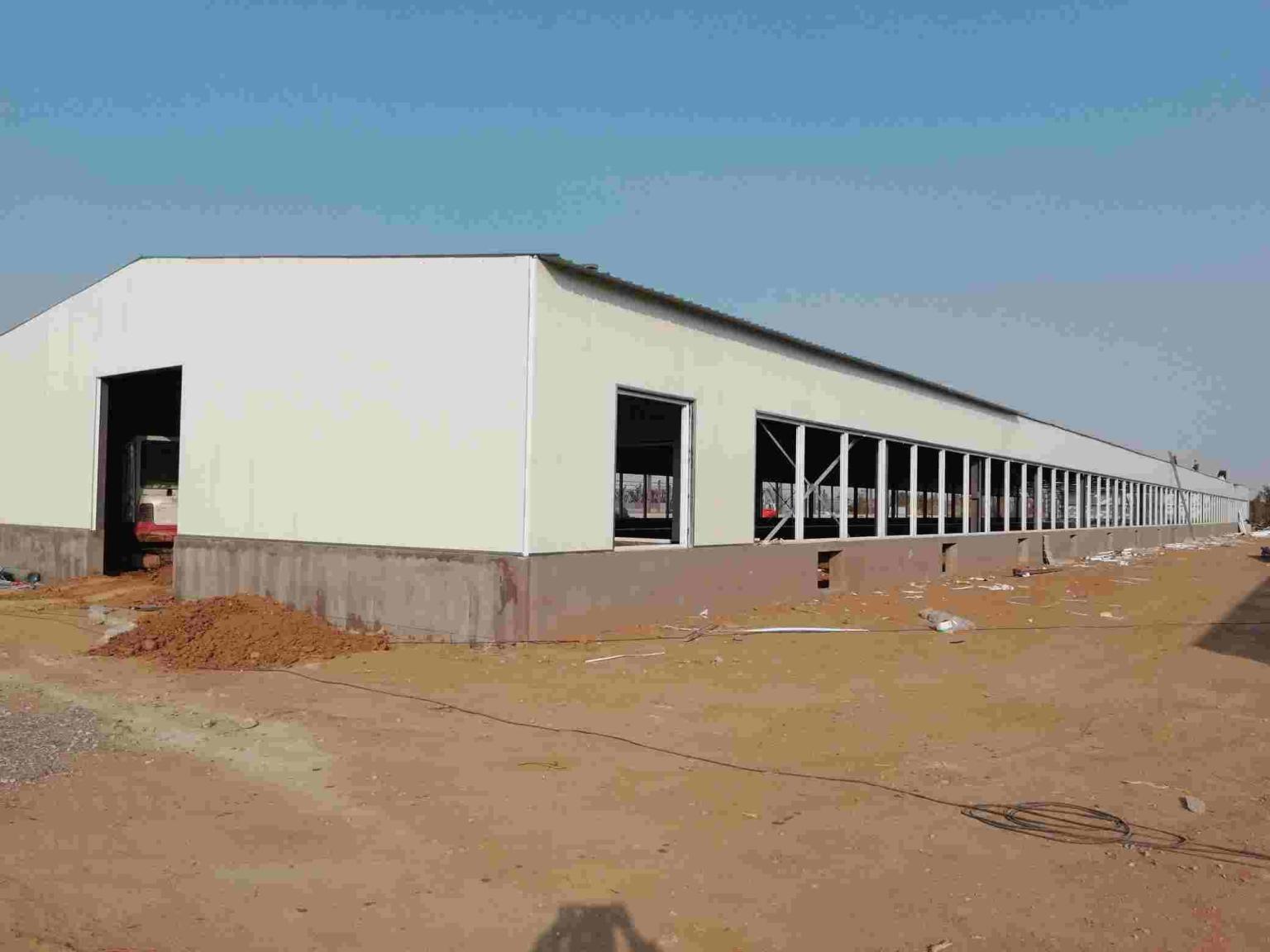 prefabricated steel shed