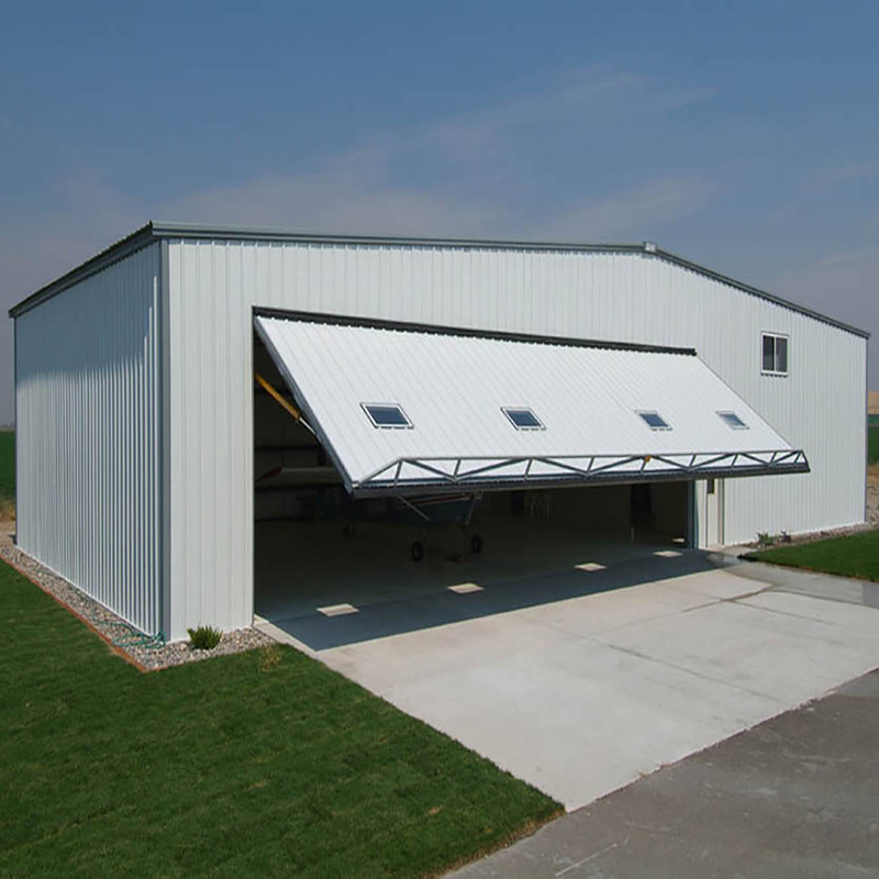 ISO 4 bay Industrial steel building with loft