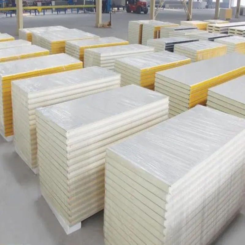 Different thermal insulation materials for steel structure buildings