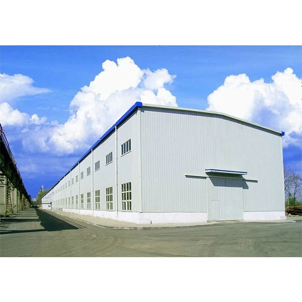 Wind Resistance Low Cost Steel Prefab 1-Story Steel Warehouse