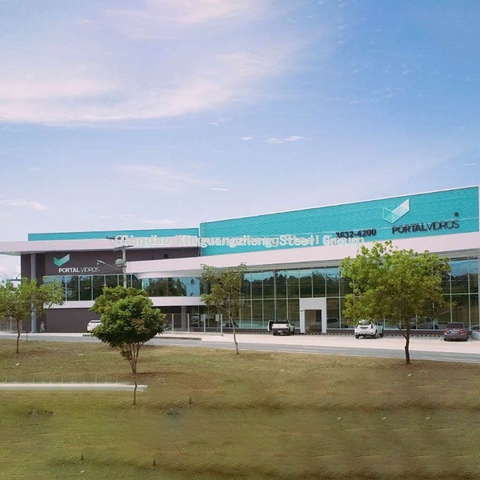 PEB Light Structural Steel Showroom Office Buidling Design