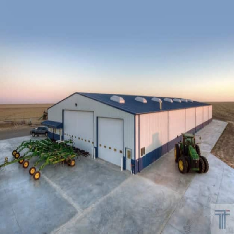 How to construct the agricultural steel building?