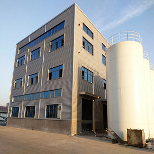 Economical solution prefabricated steel structure factory cooking oil refined workshop
