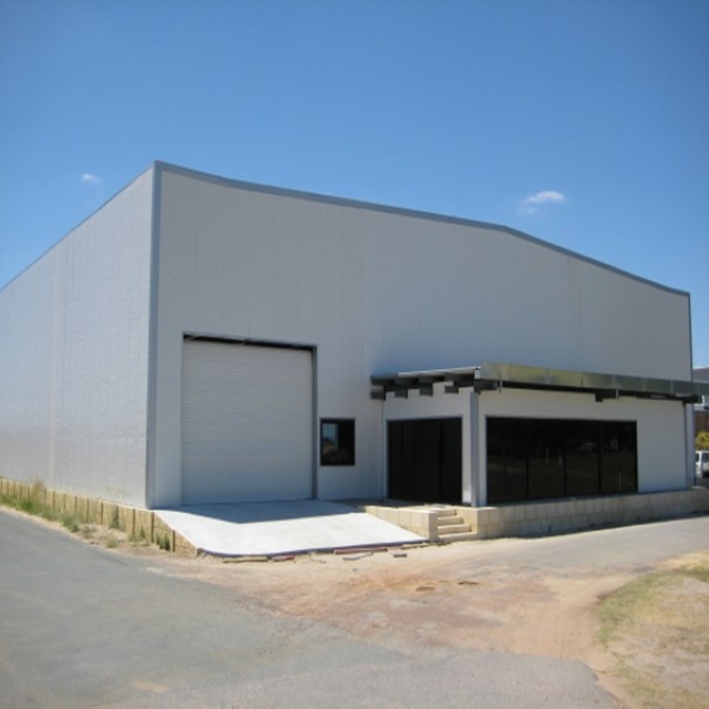 Fireproof Automatic Aircraft Steel Hangar Building Structure