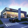 Prefab House Construction Building Steel Structure AUDI Car WORKSHOP 4s SHOWROOM