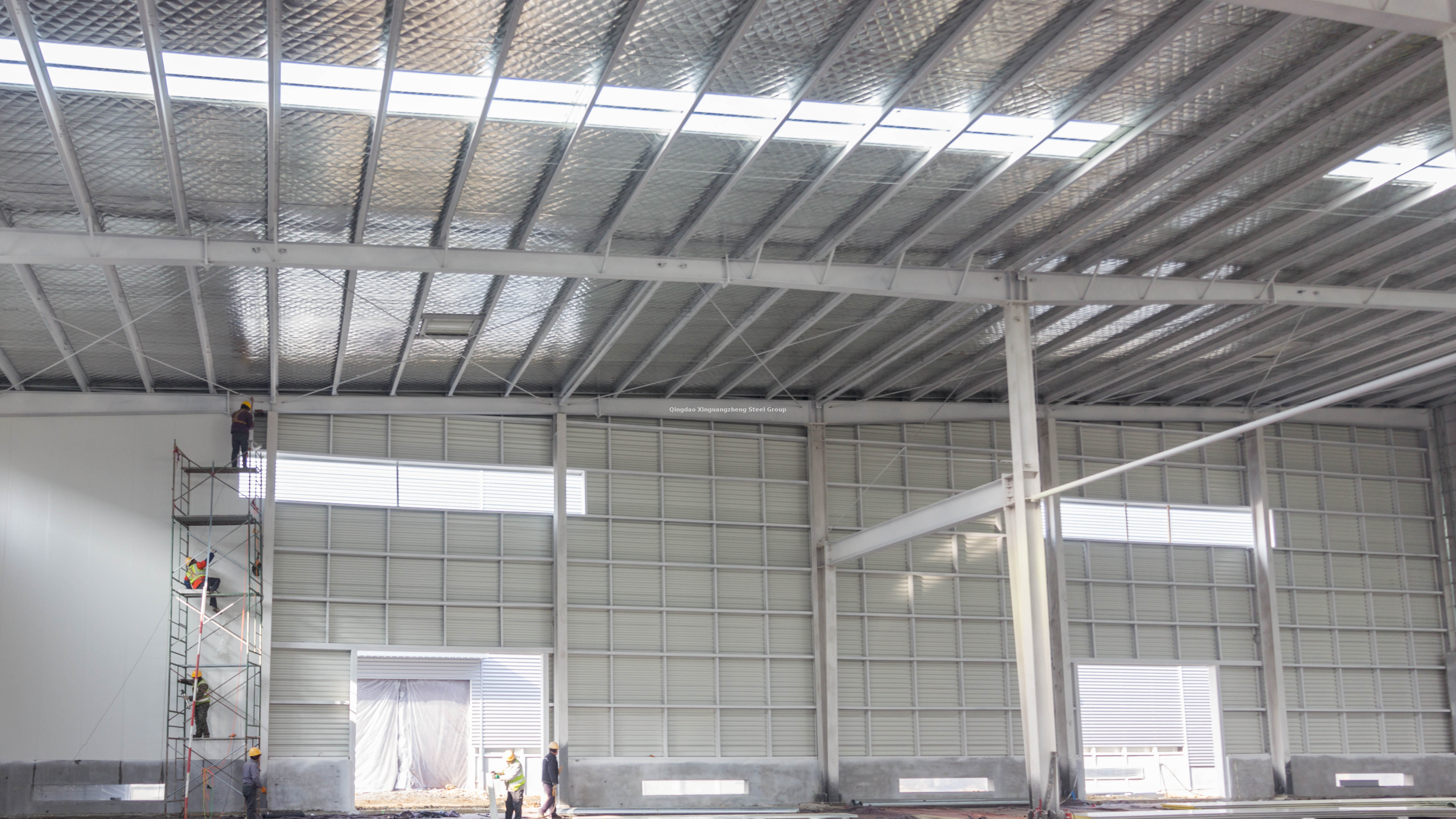 steel construction warehouse